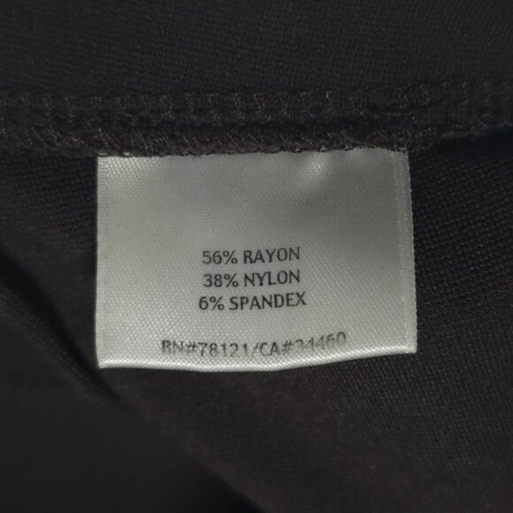 EILEEN FISHER Imported‎ Fabric Pull on Leggings Pants RAYON/NYLON/SPANDEX MEDIUM - Picture 10 of 10